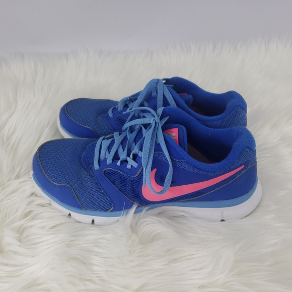 Nike Women's Flex Experience RN 3 652853-401 Blue Pink Running Shoes Size 7.5 - Picture 3 of 13